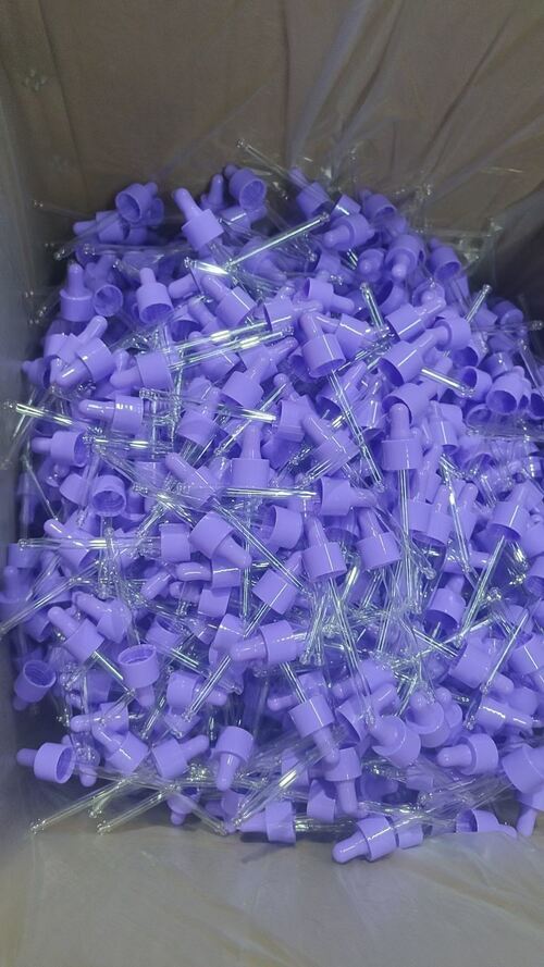 Latest company case about Custom Essential Oil Droppers for US Premium CBD Brand