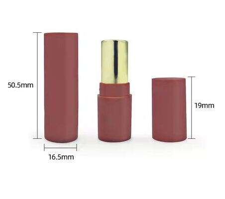 quality  Cosmetic empty pantone color lipstick tube refillable lip balm container factory