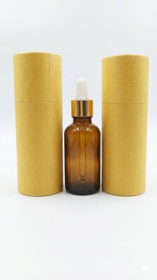 quality  Premium Custom Eco-Friendly Paper Tube Packaging for Cosmetics & Essential Oil bottle factory