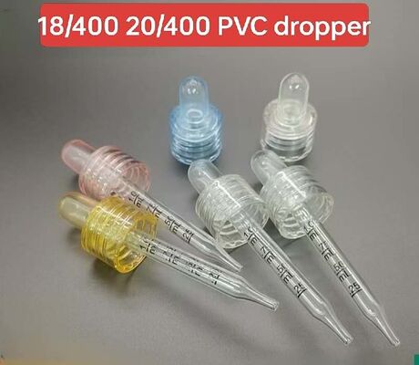 18/400 20/400 Essential oil glass dropper with bamboo tamper-evident ring,CBD oil dropper,essence oil dropper