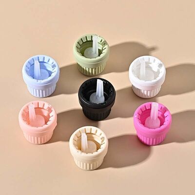 18/400 20/400 Large - head anti - theft plastic cap with funnel insert for essential oil bottle