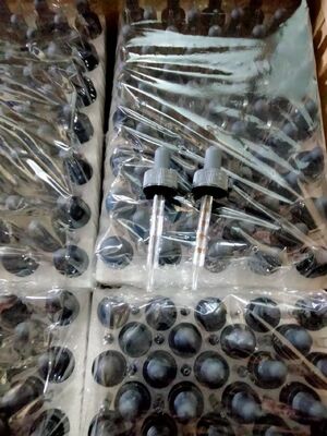 18/400 20/400 Dropper packaed into one single plastic bag for essential oil bottles