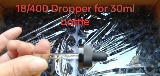 18/400 18/410 20/400 20/410 dropper for essential oil bottle,CBD oil Dropper