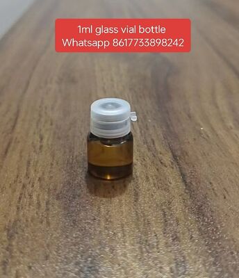 1ml 2ml 3ml Amber glass mugwort  essential oil bottle