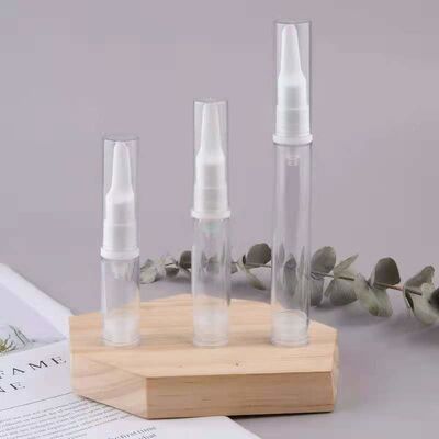 5ml 10ml 15ml  mini travel palm mist spray airless bottle ,pump airless bottle ,eye cream or gel airless bottle