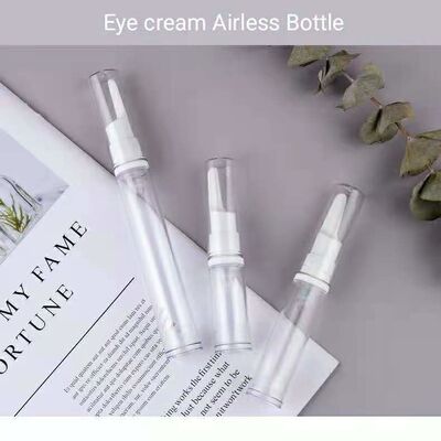 5ml 10ml 15ml  mini travel palm mist spray airless bottle ,pump airless bottle ,eye cream or gel airless bottle
