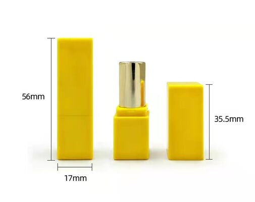 Cosmetic empty pantone color lipstick tube refillable lip balm container