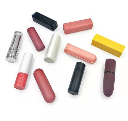 Cosmetic empty pantone color lipstick tube refillable lip balm container