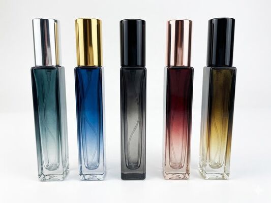 Premium Gradient Square Glass Perfume decant Bottle- 3ml 5ml 10ml 15ml 20ml