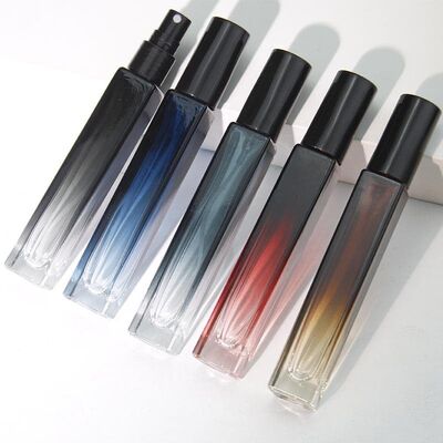 Premium Gradient Square Glass Perfume decant Bottle- 3ml 5ml 10ml 15ml 20ml