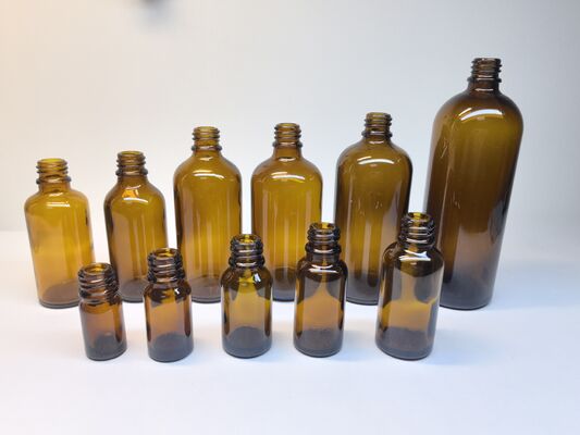 Premium Customizable Glass Essential Oil Bottles | 5ml-100ml Dropper Bottles with Multi-Material Caps & Scale Options