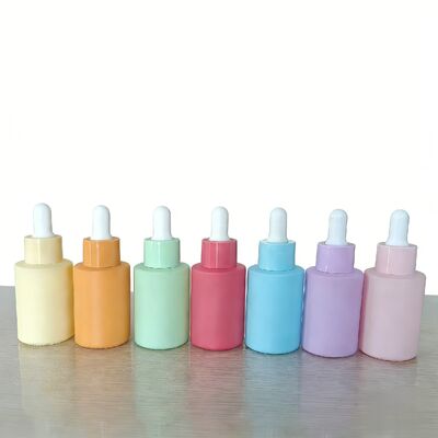 Premium Customizable Glass Essential Oil Bottles | 5ml-100ml Dropper Bottles with Multi-Material Caps & Scale Options