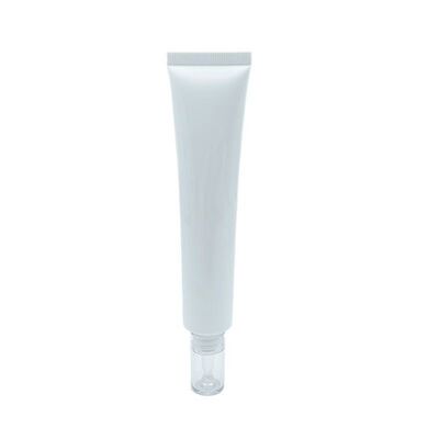 Empty Refillable Cosmetic Squeeze Sunscreen Tube with Precision Dropper Tip & PETG Clear Cap – Available in 10ml, 15ml, 20ml,30ml,50ml etc.