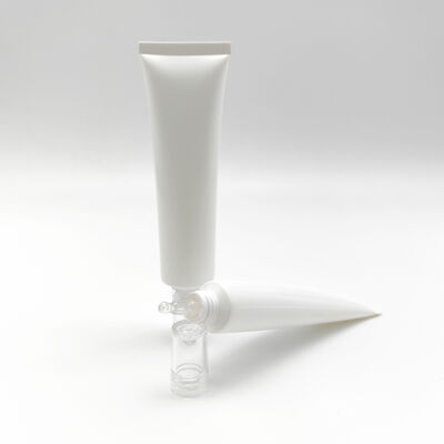 Empty Refillable Cosmetic Squeeze Sunscreen Tube with Precision Dropper Tip & PETG Clear Cap – Available in 10ml, 15ml, 20ml,30ml,50ml etc.
