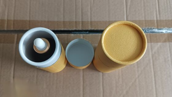 Premium Custom Eco-Friendly Paper Tube Packaging for Cosmetics & Essential Oil bottle