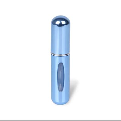 5ml Portable Bottom-Refill Perfume Atomizer – Leak-Proof Aluminum Travel Spray Bottle for Fragrance