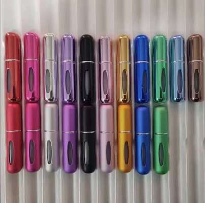 5ml Portable Bottom-Refill Perfume Atomizer – Leak-Proof Aluminum Travel Spray Bottle for Fragrance