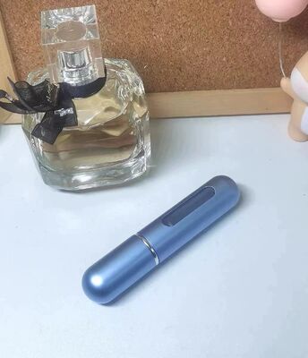 5ml Portable Bottom-Refill Perfume Atomizer – Leak-Proof Aluminum Travel Spray Bottle for Fragrance