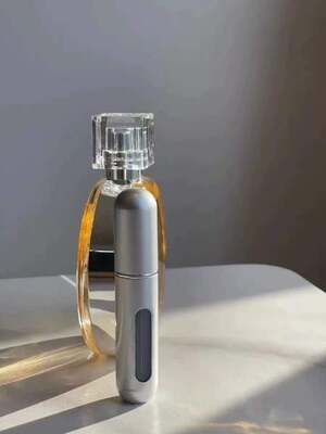 5ml Portable Bottom-Refill Perfume Atomizer – Leak-Proof Aluminum Travel Spray Bottle for Fragrance