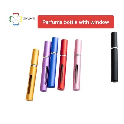 Premium Portable Aluminum Perfume bottle: The Ultimate Refillable Spray Bottle for Travel (5ml / 10ml)