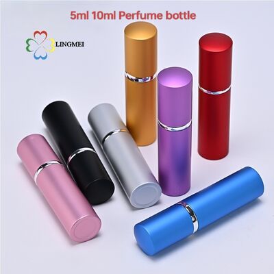 Premium Portable Aluminum Perfume bottle: The Ultimate Refillable Spray Bottle for Travel (5ml / 10ml)