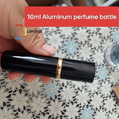 Premium Portable Aluminum Perfume bottle: The Ultimate Refillable Spray Bottle for Travel (5ml / 10ml)