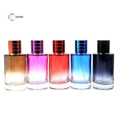 Premium Gradient Glass Perfume Bottles with Fine Mist Sprayer (30ml, 50ml, 100ml)