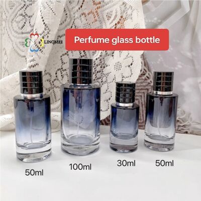 Premium Gradient Glass Perfume Bottles with Fine Mist Sprayer (30ml, 50ml, 100ml)