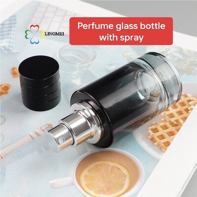 Premium Gradient Glass Perfume Bottles with Fine Mist Sprayer (30ml, 50ml, 100ml)