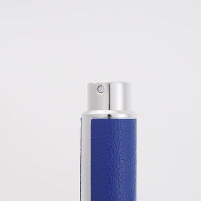 Premium 10ml Leather Rotating Perfume Atomizer – Refillable Travel Spray Bottle