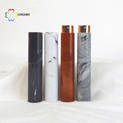 Premium 10ml Marble Twist-Up Perfume Atomizer – Portable Refillable Travel Fragrance Spray Bottle with Glass Inner Vial