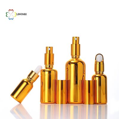Frosted Glass Essential Oil Dropper Bottles – Premium Serum & Cosmetic Packaging with Basket Cap (5ml-100ml)