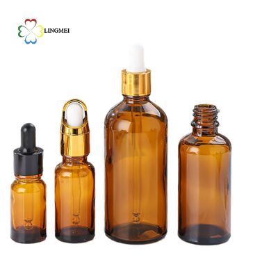 Frosted Glass Essential Oil Dropper Bottles – Premium Serum & Cosmetic Packaging with Basket Cap (5ml-100ml)