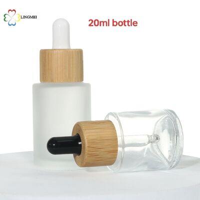 5ml 10ml 15ml 20ml 30ml 50ml 100ml Square and Round Glass Dropper Bottles Cosmetic Serum Essential Oil Packaging Wholesale