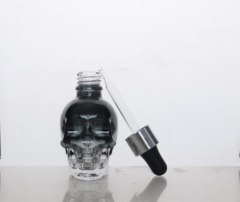 Custom 18/410 20/410 Glass or Plastic Dropper Assembly with 1ml Extended Rubber  and Child Resistant Tamper Evident Cap 