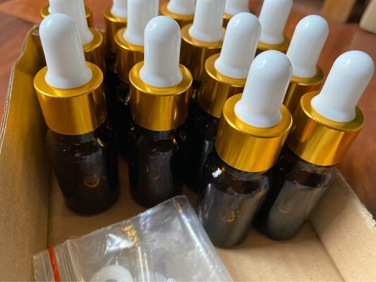 Custom Essential Oil Glass Bottles 5ml-120ml | Amber Glass Dropper Bottles for Serum, Tincture, CBD Oil Packaging