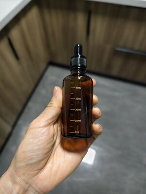 Wholesale Amber Graduated Glass Dropper Bottles Bulk, 5ml-120ml Essential Oil Serum Bottles Manufacturer