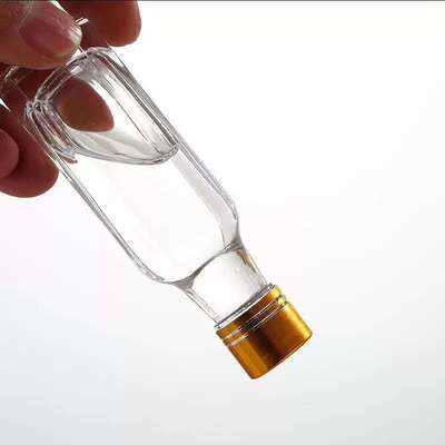 30ml glass bottle and aluminum gold cap  for Vitamin liquid or oil with silk print or hot stamping