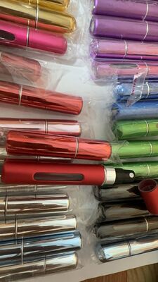 5ml & 10ml Portable Bottom Fill Perfume Atomizer Bottles — Refillable Travel Spray Bottles