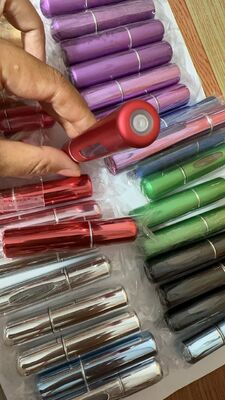 5ml & 10ml Portable Bottom Fill Perfume Atomizer Bottles — Refillable Travel Spray Bottles