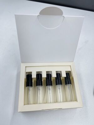 Turn your perfume glass vials into a luxury gift set perfume box with fully customized packaging