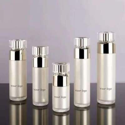 base cream expty glass jar  of 20g and 30g 50g empty fancy stylish foundation bottles
