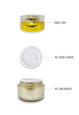 base cream expty glass jar  of 20g and 30g 50g empty fancy stylish foundation bottles