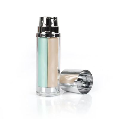 15ml*2 and 25ml*2 and 50ml*2 and 75ml*2 double tube  cosmetic cream bottles 